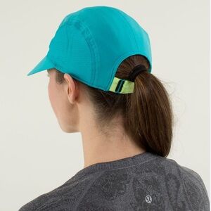 Lululemon Sun Chaser Run Hat in Surge - turquoise